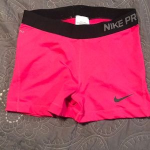 Nike pro shorts