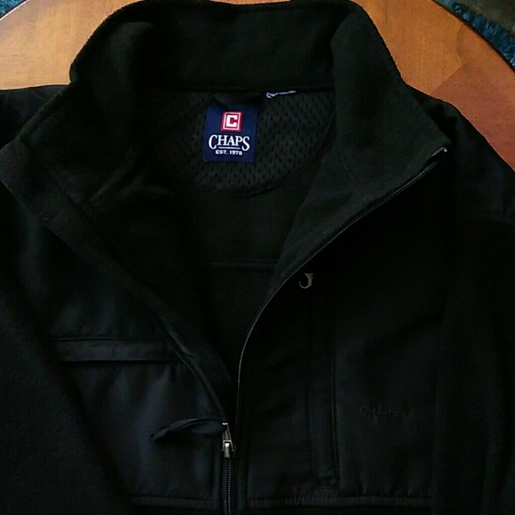 chaps fleece jacket