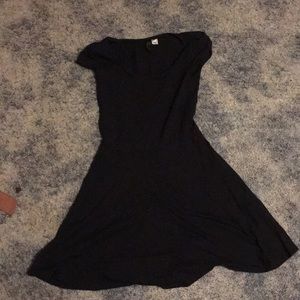 Simple black dress