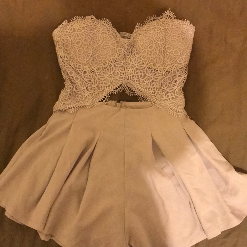 Lavender Romper