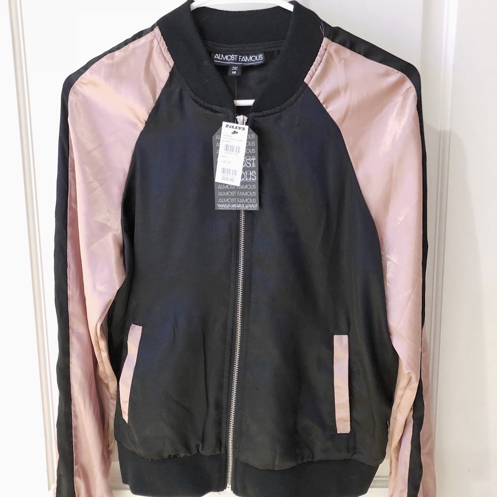 Tilly's silk bomber jacket