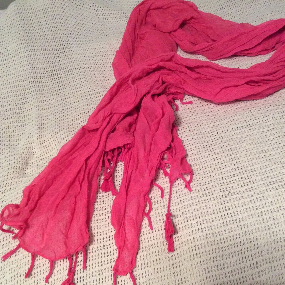 Fuchsia Pink scarf