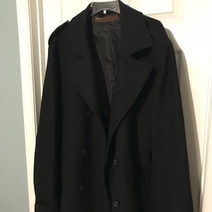 Big and Tall Men’s Pea Coat