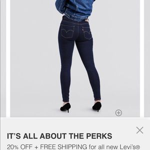 721 High Rise Skinny Levi’s