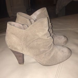 Adam Tucker Gray Booties