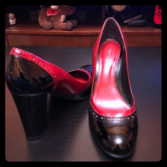 Cute black/red comfortable shoe - Picture 1 of 4