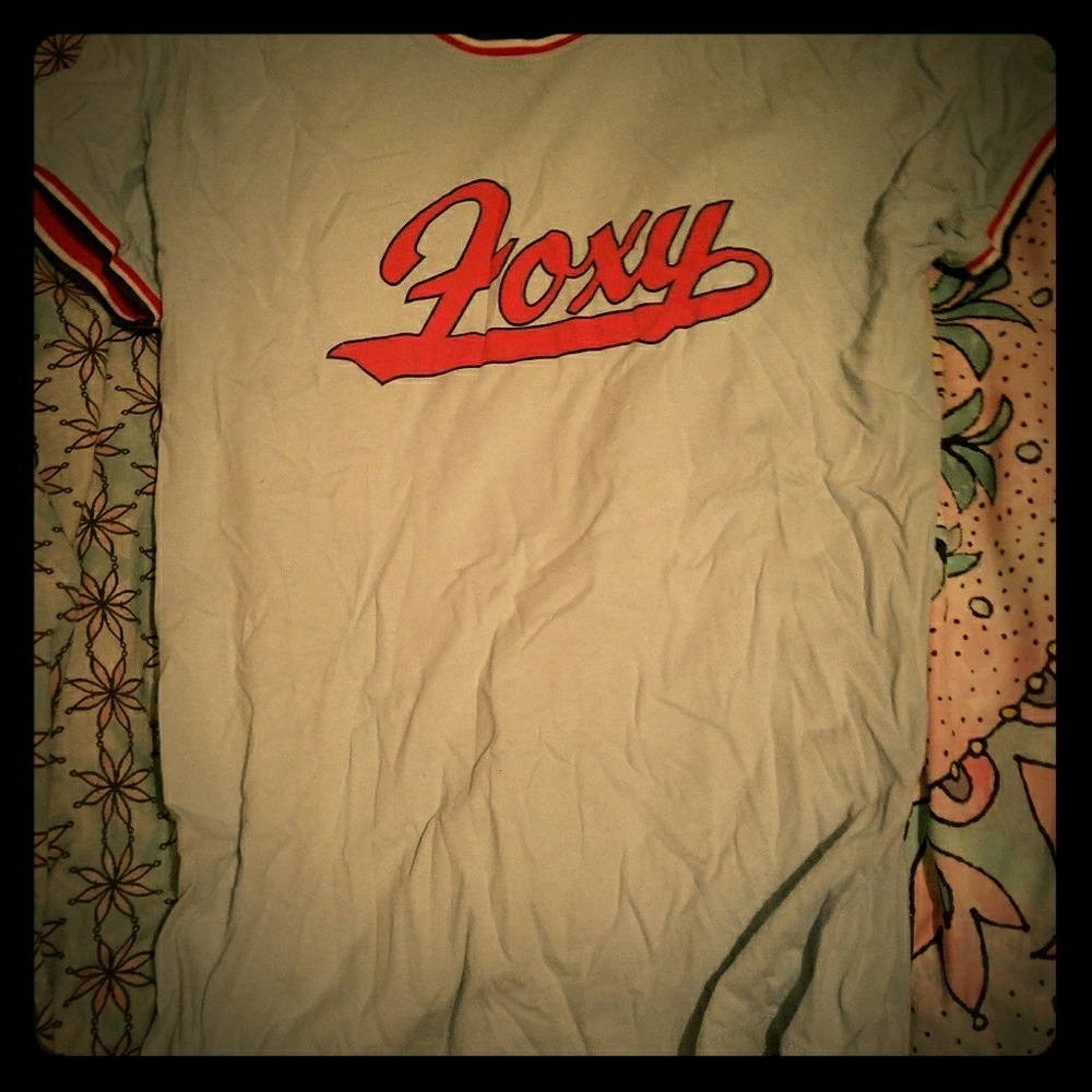 Light blue graphic tee
