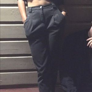 High Waisted American Apparel Trousers