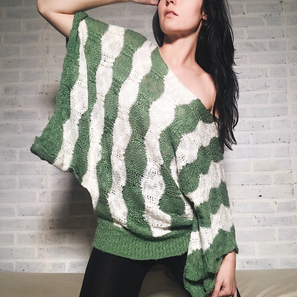 Knit Poncho Sweater
