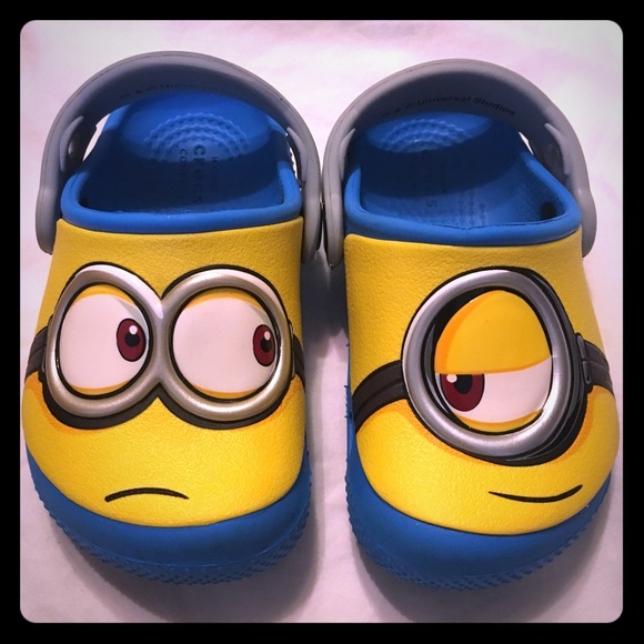 crocs shoes little boys minion poshmark