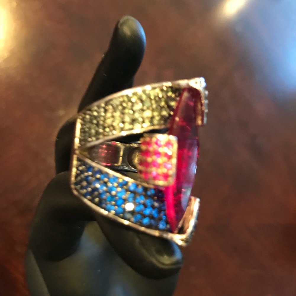Sterling silver ring - Picture 2 of 3