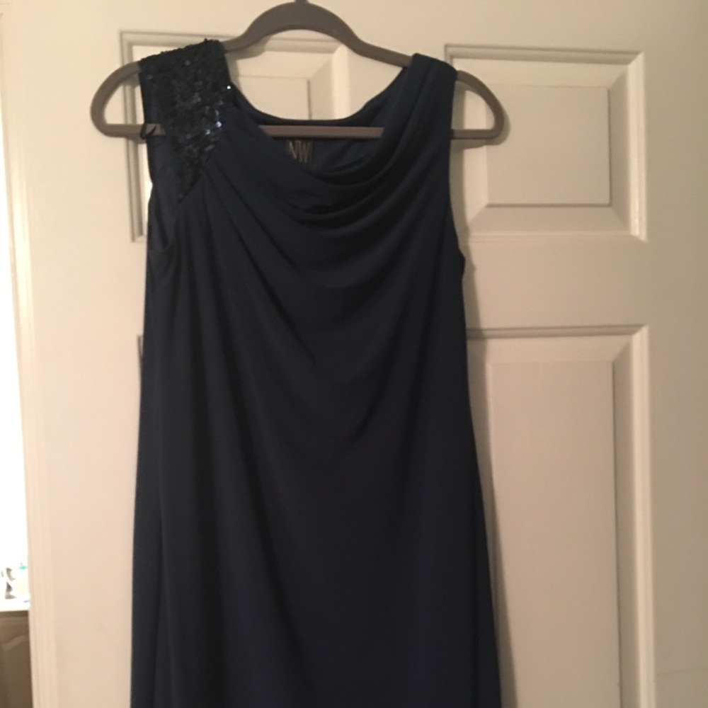 Navy Blue Dress