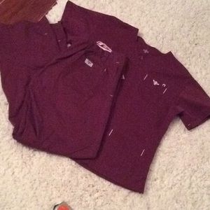 Gently worn scrub set