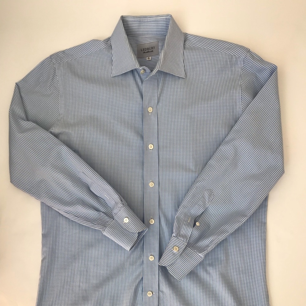 Ledbury gingham dress shirt Sz. 16
