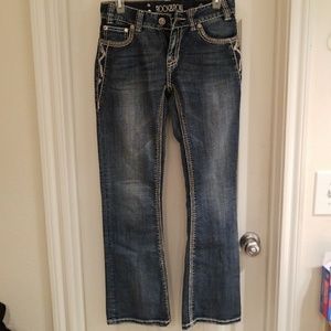 Rock and roll midrise jeans