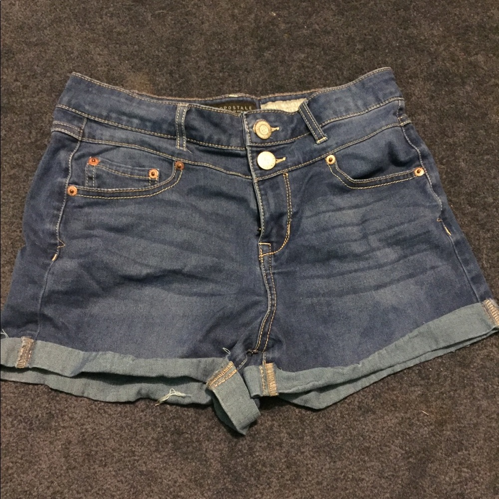 High waisted shorts