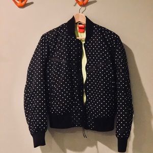 Nike Polka Dotted Bomber