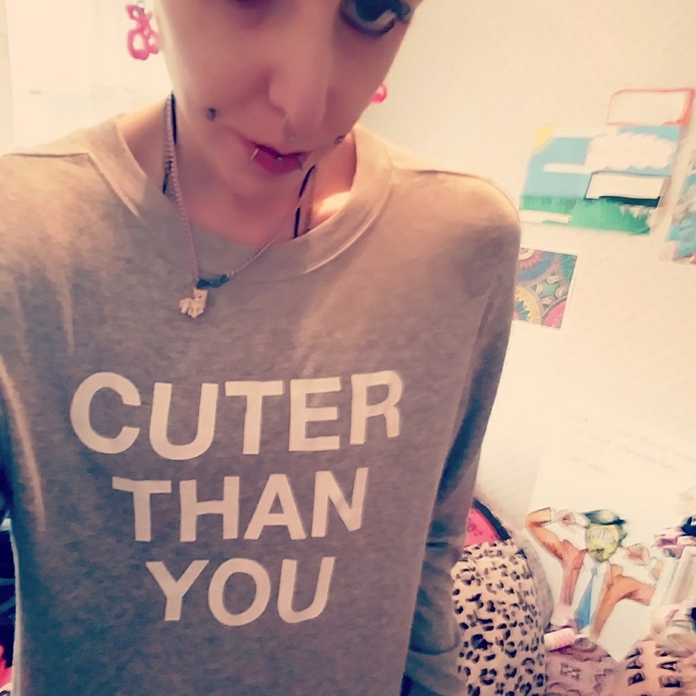 Cute graphic top