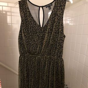 NWT Black and Gold dress
