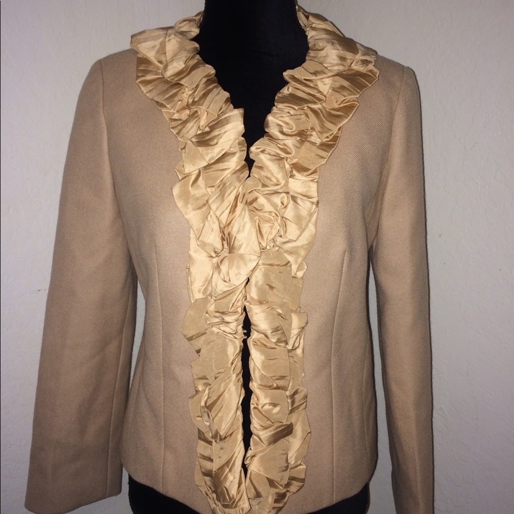 J.Crew Women's Wool Blush Pink Blazer - Picture 1 of 8