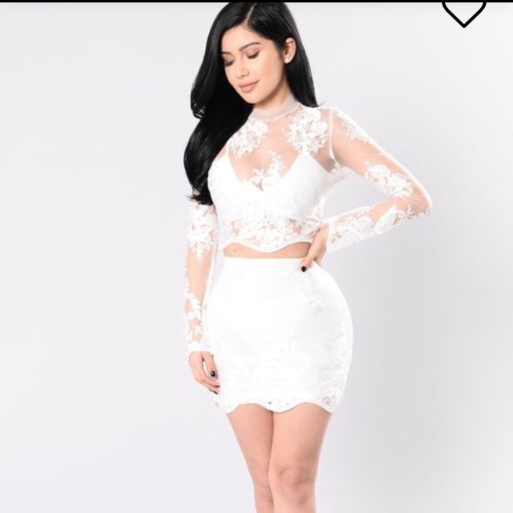 Fashion Nova Two piece; Dress - Picture 1 of 2