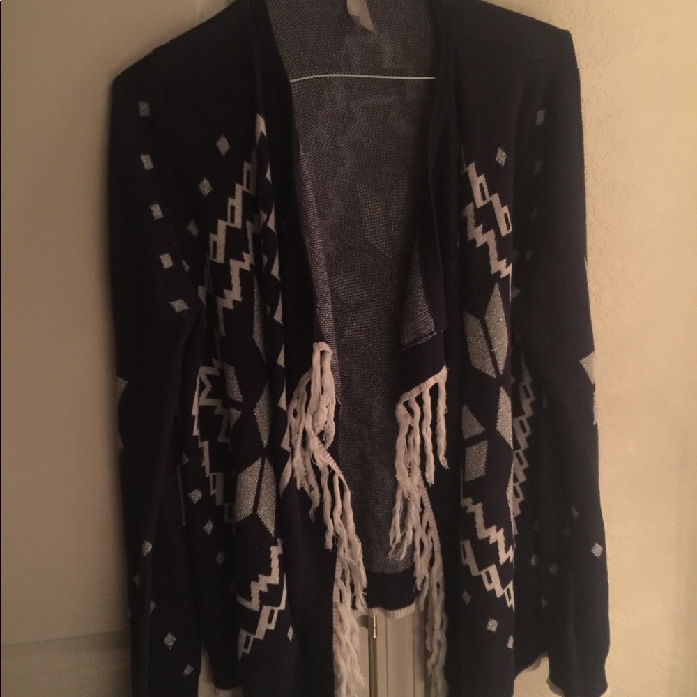 Navy Cardigan