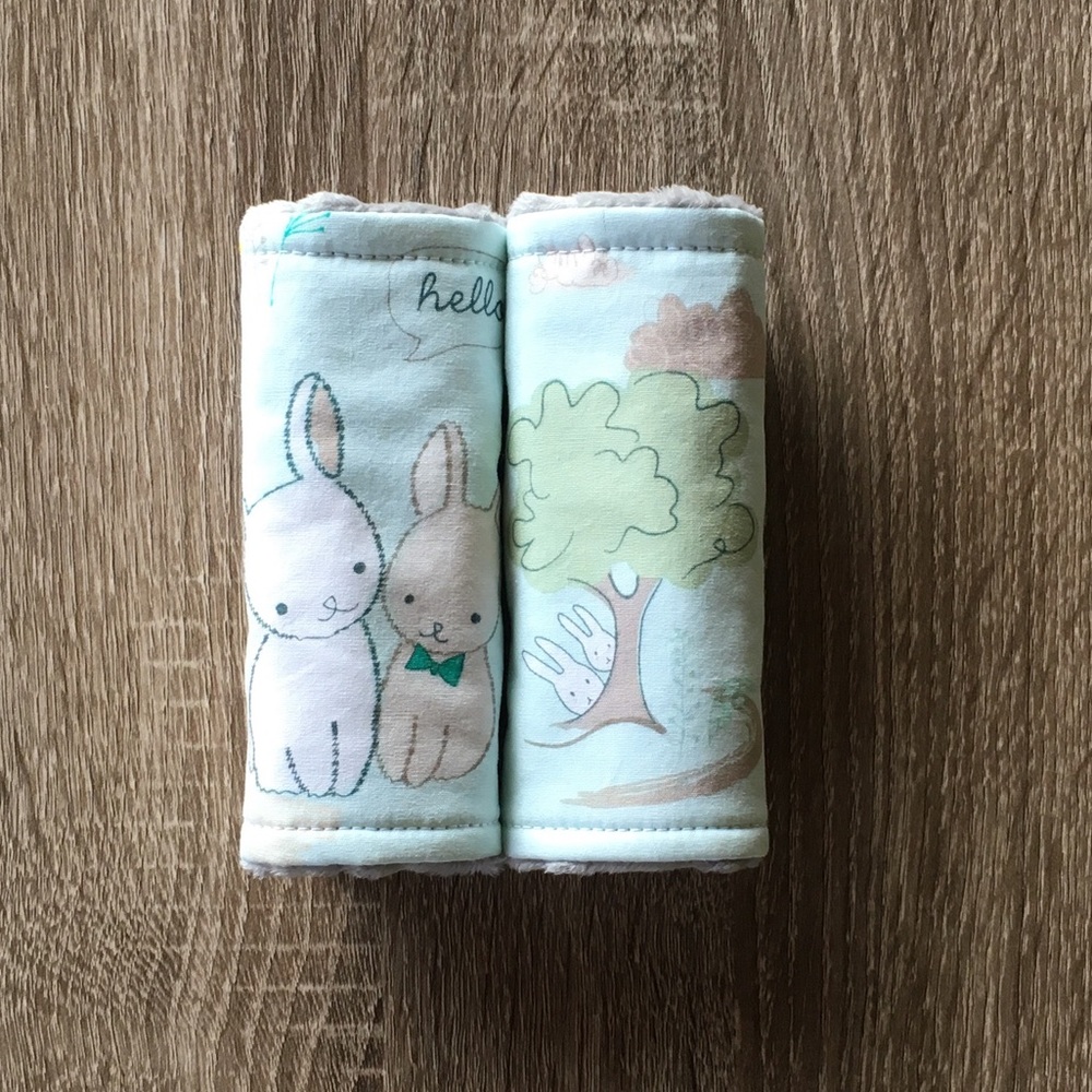 Car seat strap covers