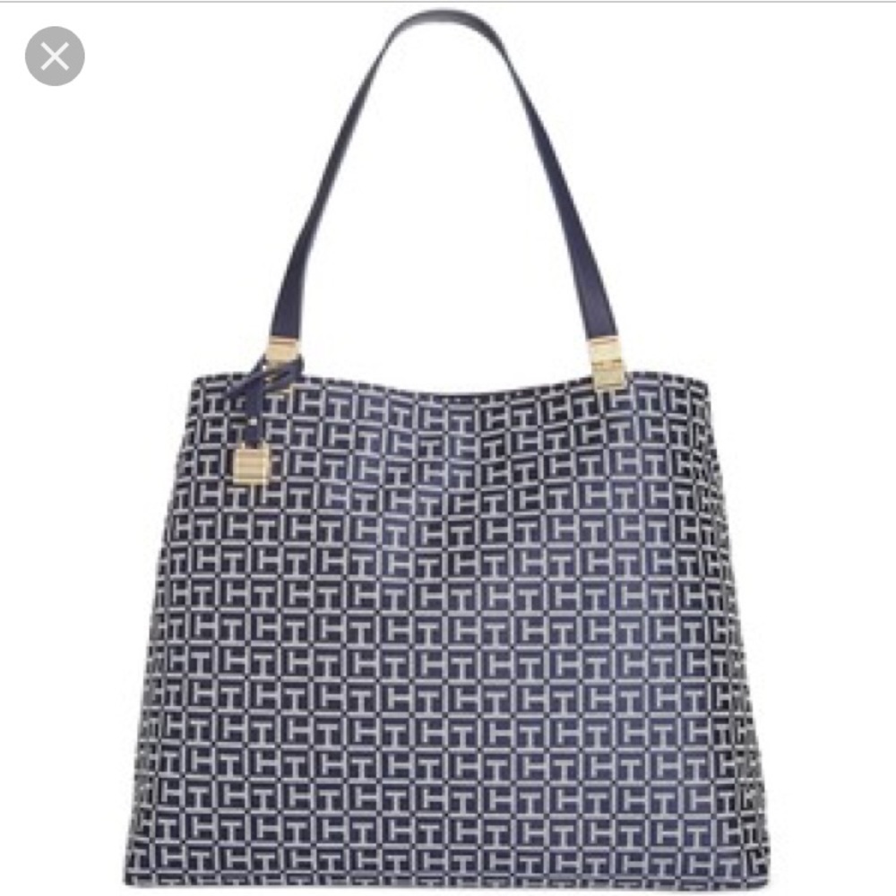 Tommy Hilfiger Jacquard TH tote