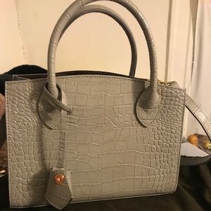Samantha Thavasa Grey Satchel