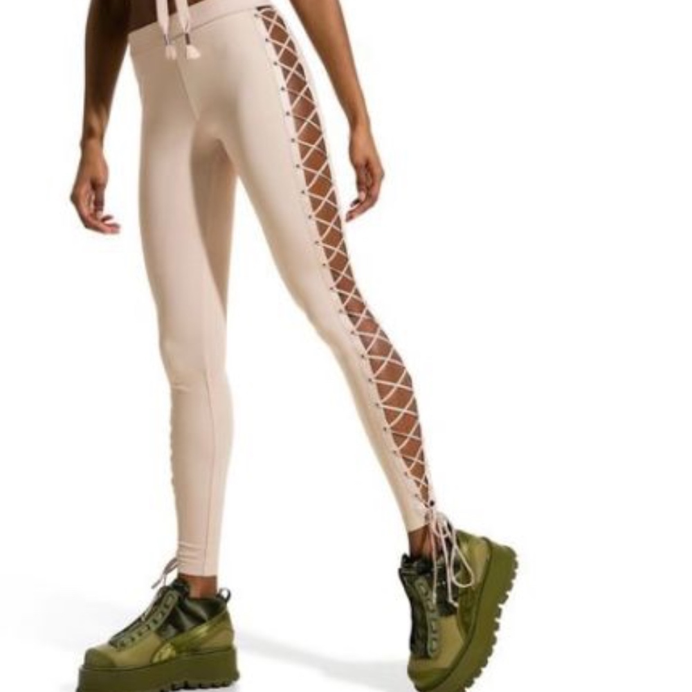 Puma FENTY Legging Nude Boxing Bomber Lacing Tight