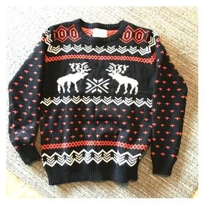 Christmas sweater Boys XXL or woman's small/medium