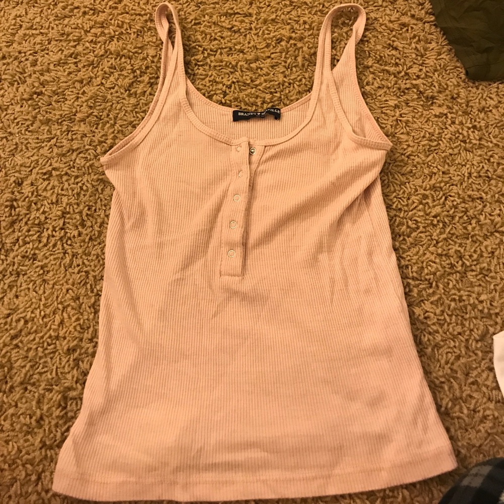 Pink brandy tank top
