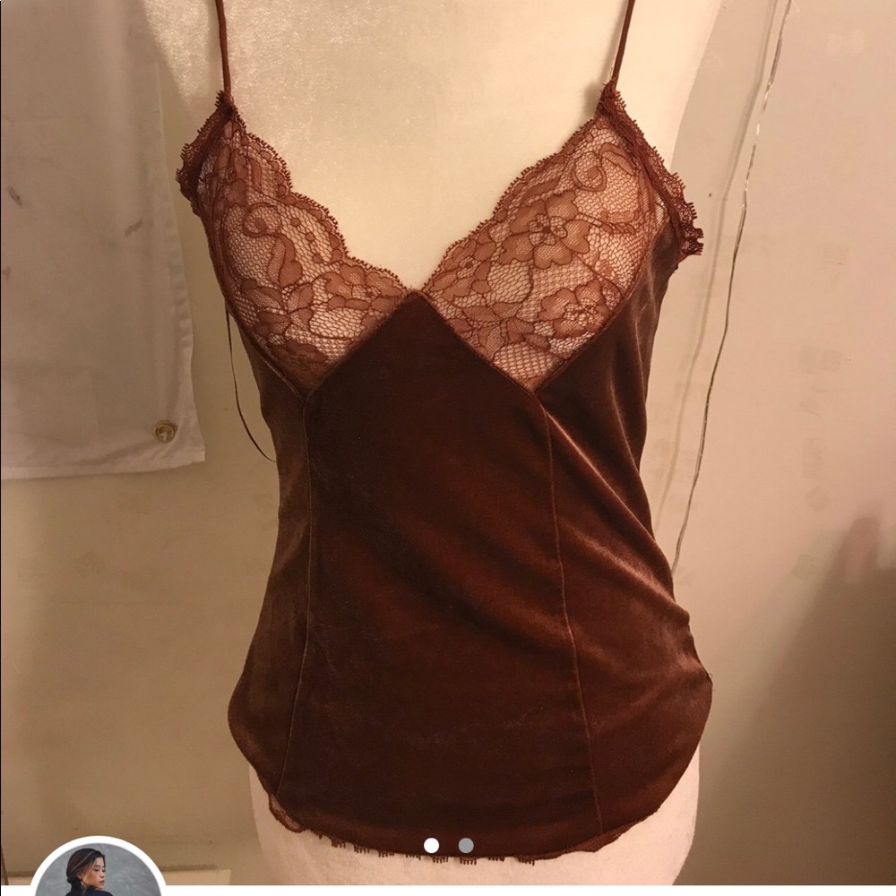 Velvet tank top