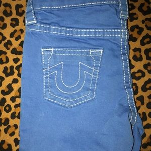 Blue true religion toddler jeans 18m NEVER WORN 📢