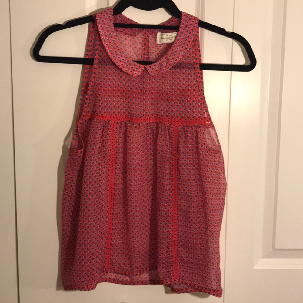 Sheer Abercrombie & Fitch top