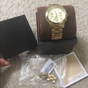 Michael Kors Gold Watch - PERFECT CONDITION!