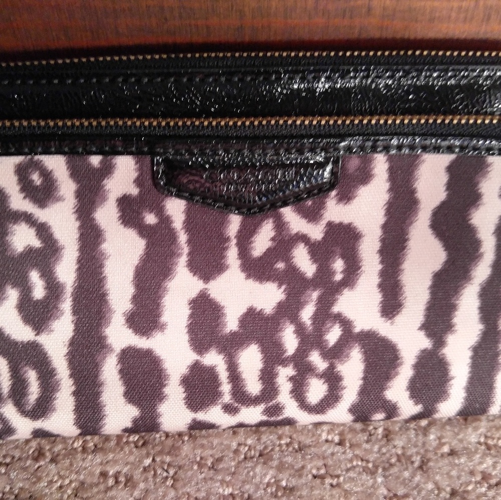 New Coach full size wallet leopard