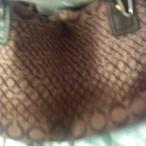 Authentic brown Coach purse