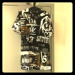 Victoria’s Secret Balmain Oversized Graphic Tee