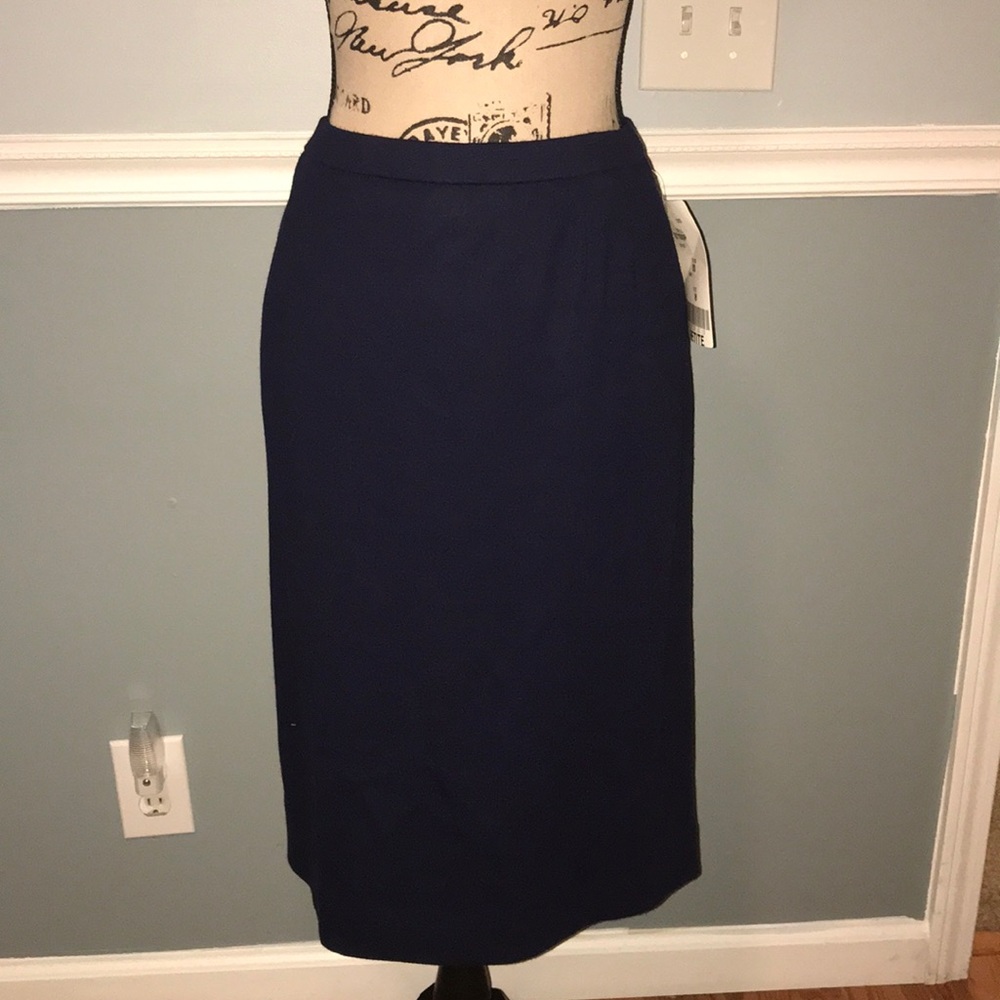 Bleyle navy pencil skirt