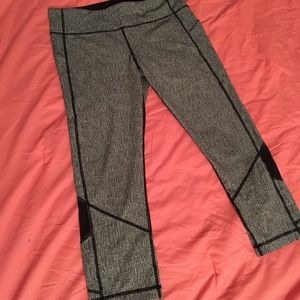 Lululemon grey leggings size 10. LIKE NEW!!