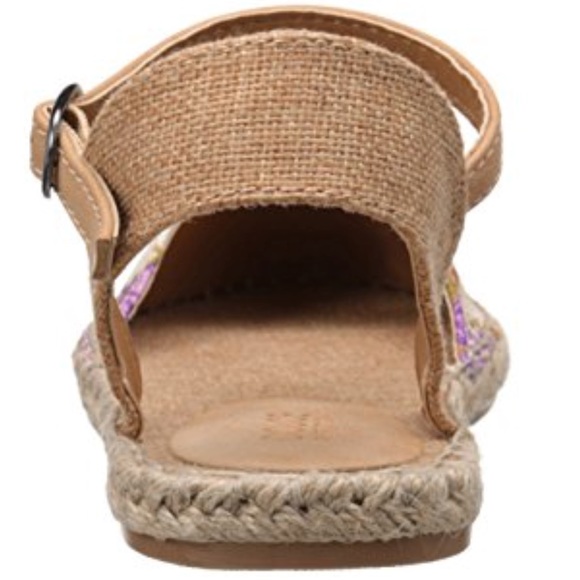 Happy Daisies Floral Print Jute Espadrille Loafer - Picture 5 of 6