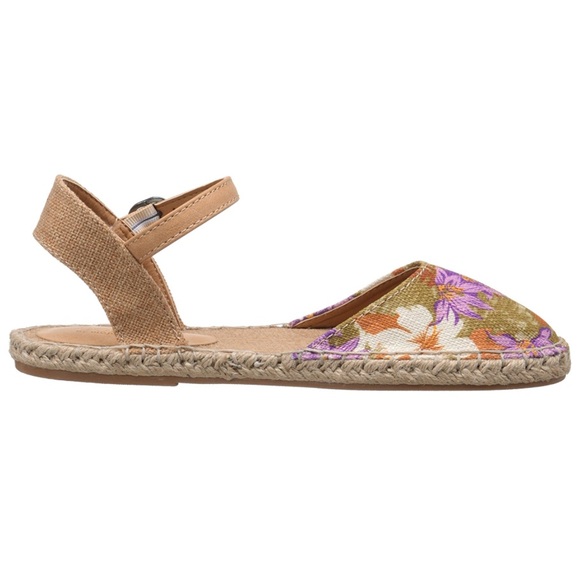 Happy Daisies Floral Print Jute Espadrille Loafer - Picture 6 of 6