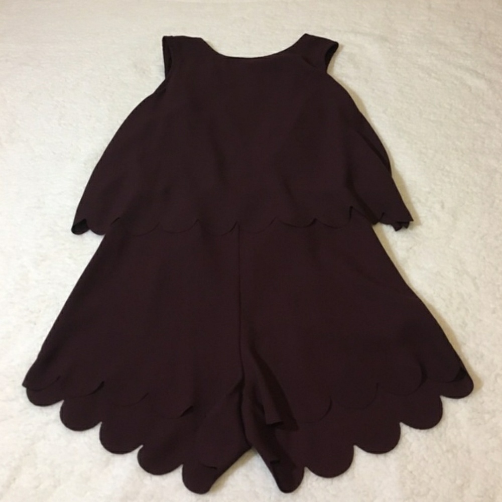 H&M Scalloped Romper
