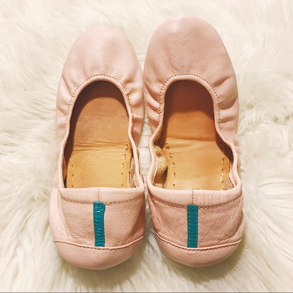 Tieks | Ballerina Pink Flats Size 9 - Picture 2 of 7