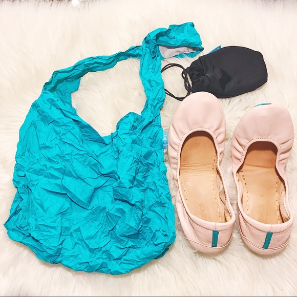 Tieks | Ballerina Pink Flats Size 9 - Picture 7 of 7