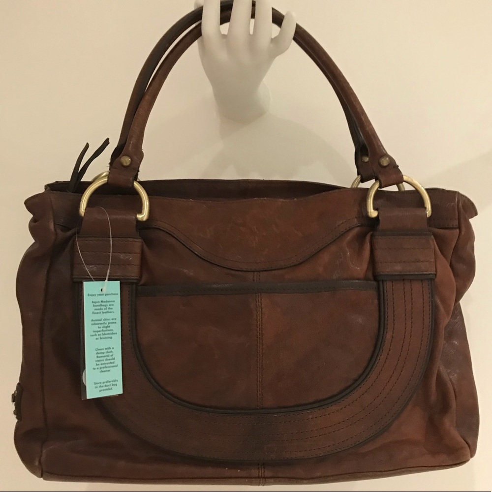 New Aqua Madonna leather 💼 bag.