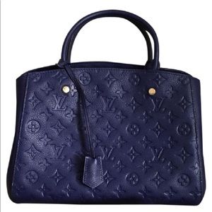 Louis Vuitton MM Empreinte Leather Iris Handbag