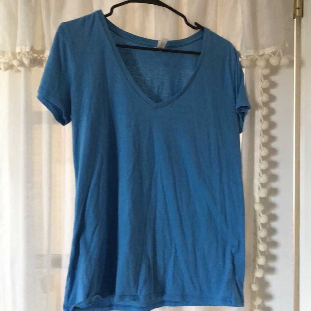 Blue t-shirt from Threads 4 Thought XL