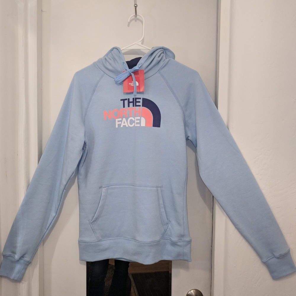 🚫Sold💕NWT North Face Hoodie Baby Blue Med - Picture 3 of 8